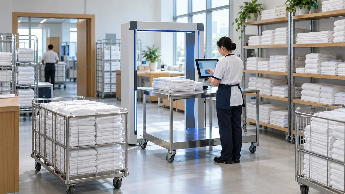 RFID 布草管理